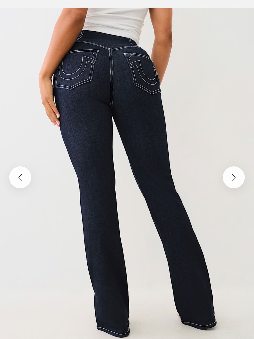 True Religion Dark Navy Bootcut Jeans
